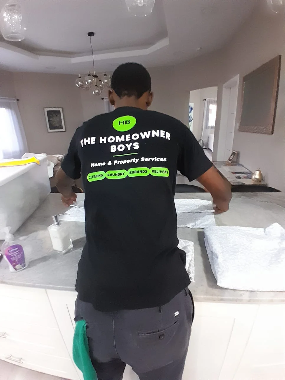 TheHomeownerBoys owner at work